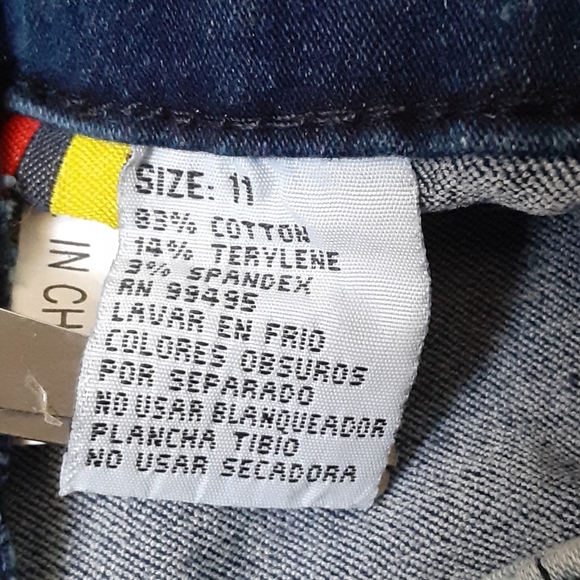 Diva star stretch jeans, Size 11 - Picture 7 of 10